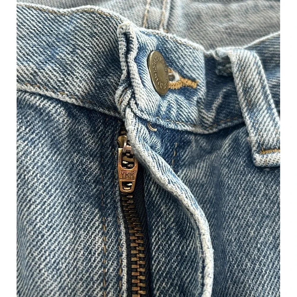 Vintage Wrangler Casual LightWash Straight Leg Jeans 33x34